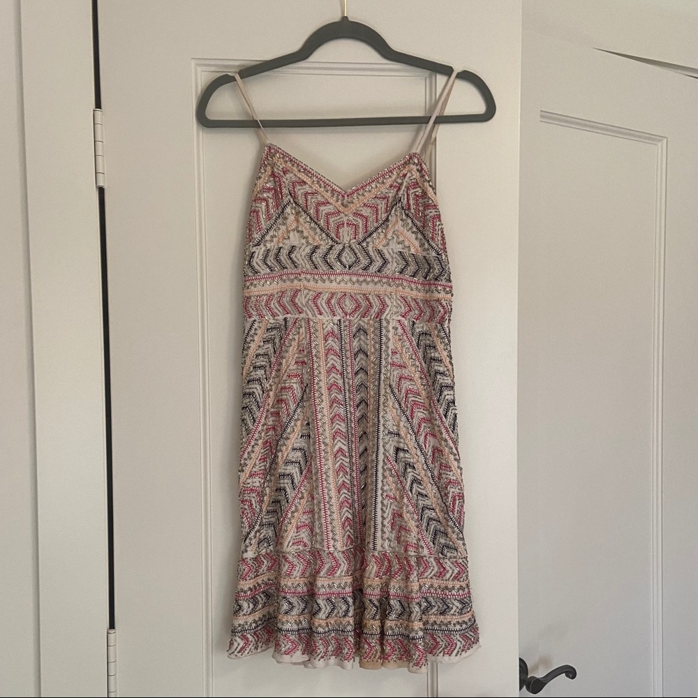 Parker Beaded Mini Dress